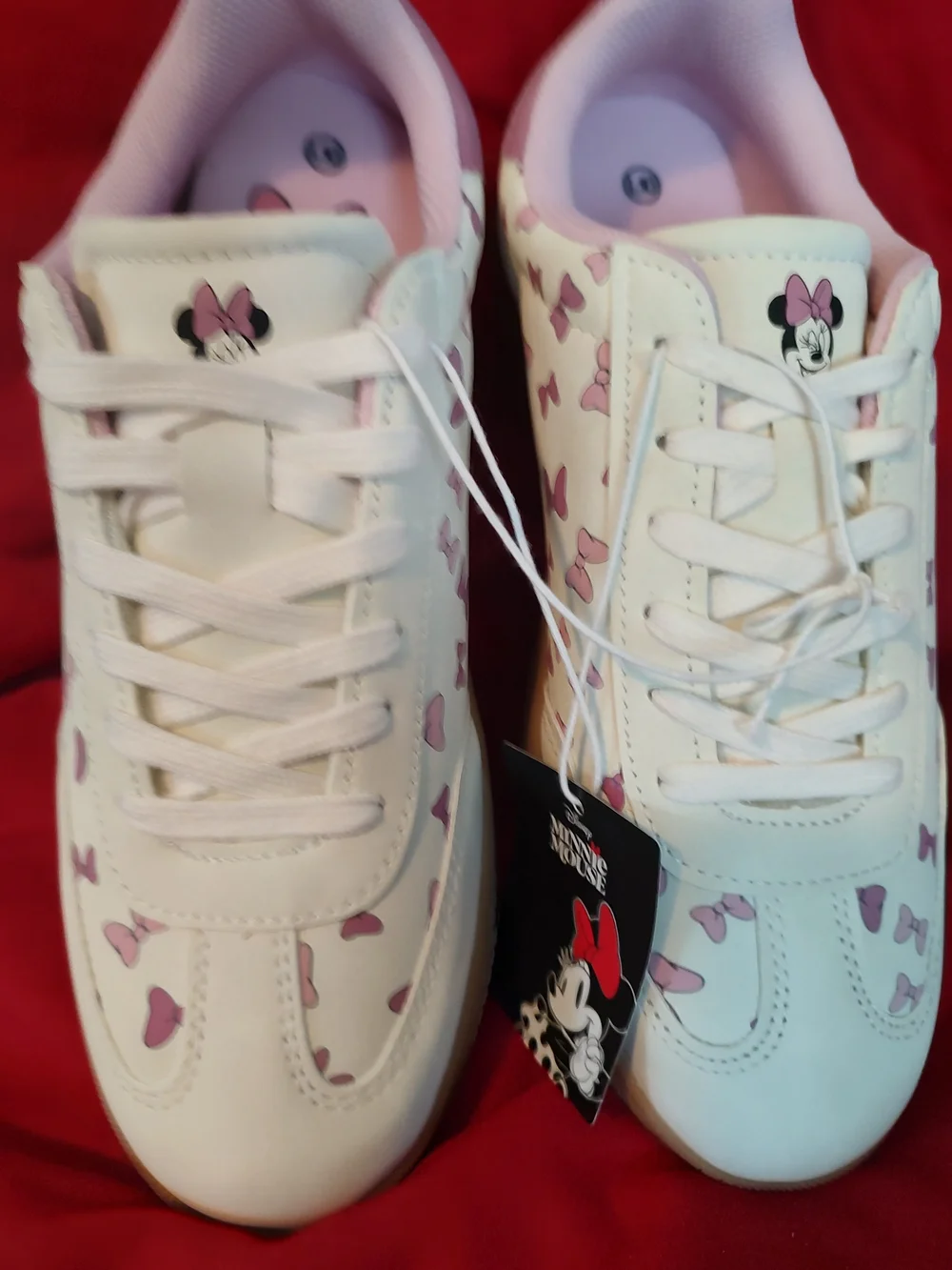 Disney Ladies Minnie Mouse  Sneakers